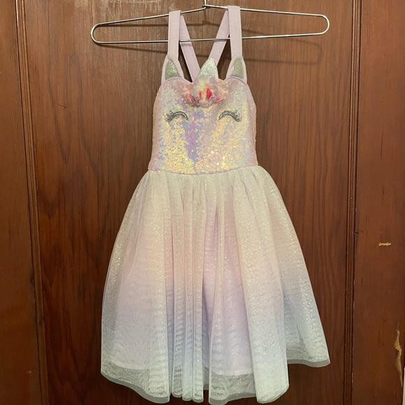 Other - Toddler unicorn dress, size 3, color purple ombré